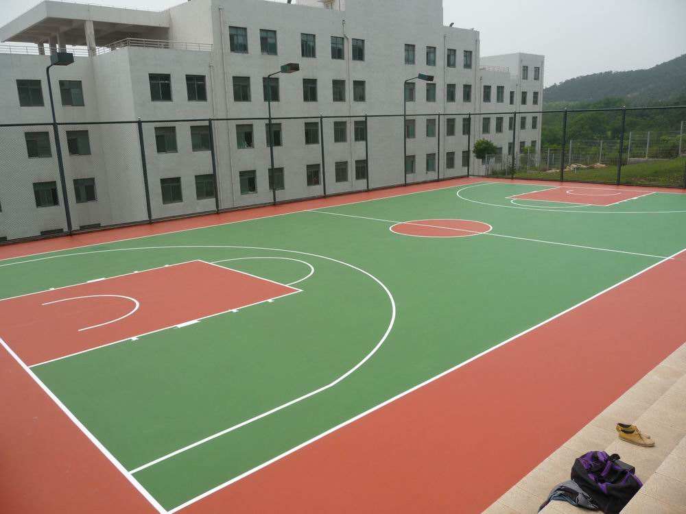 硅PU籃球場 硅PU籃球場