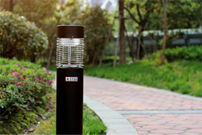 交流電小區滅蚊燈安裝使用效果