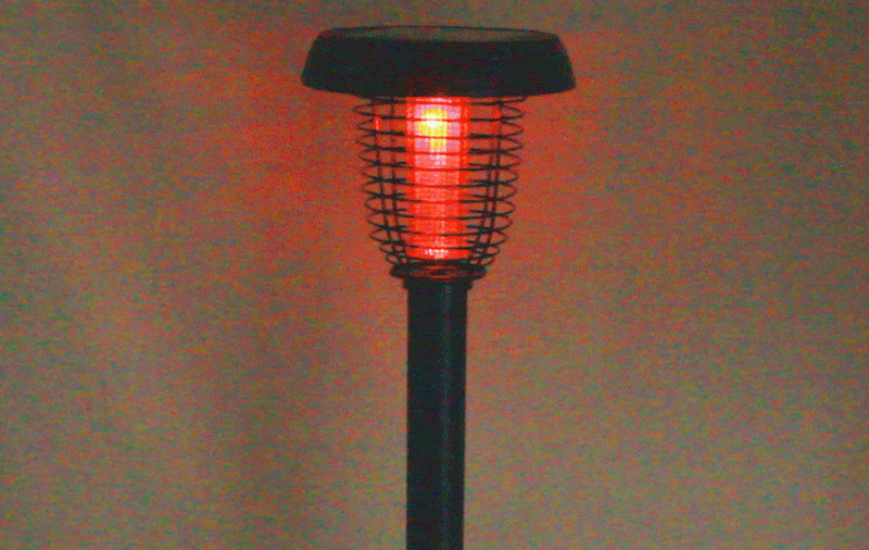 SX-N1太陽(yáng)能滅蚊燈七彩變色功能