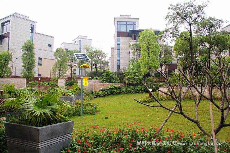 小區太陽能滅蚊燈